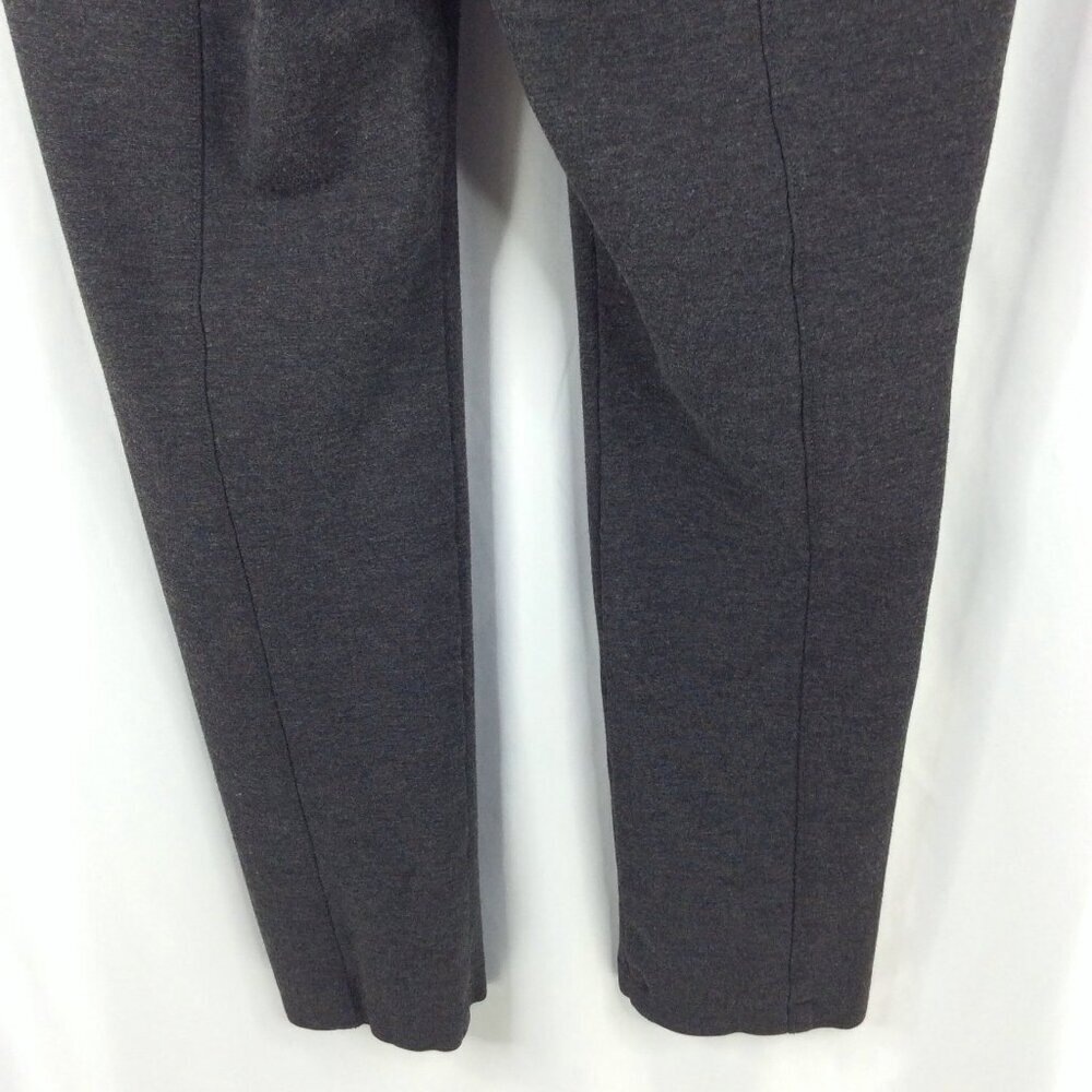 Anne Klein Womens Midweight Tummy Control Ponte Pant Size Large Charcoal Heather - Picture 10 of 12
